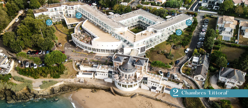 Chambre Littoral – Alliance Pornic Hôtel Thalasso & Spa - 4