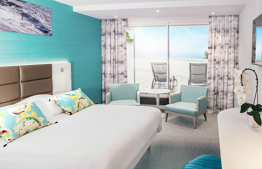 Chambre Ocean – Alliance Pornic Hôtel Thalasso & Spa - 1