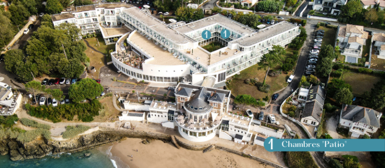 Chambre Patio – Alliance Pornic Hôtel Thalasso & Spa - 5